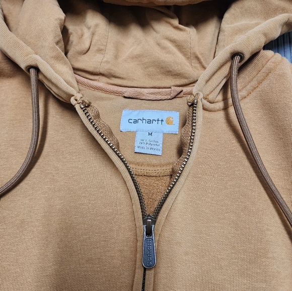 Vintage Carhartt Brown Work Hoody - Picture 2 of 6